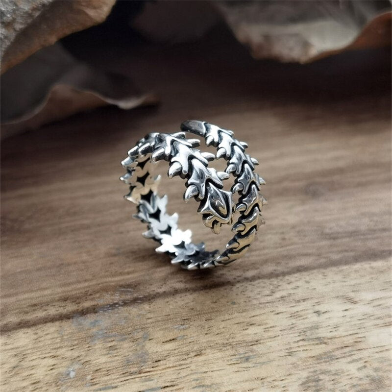 Centipede Bone Ring - SteelPunks