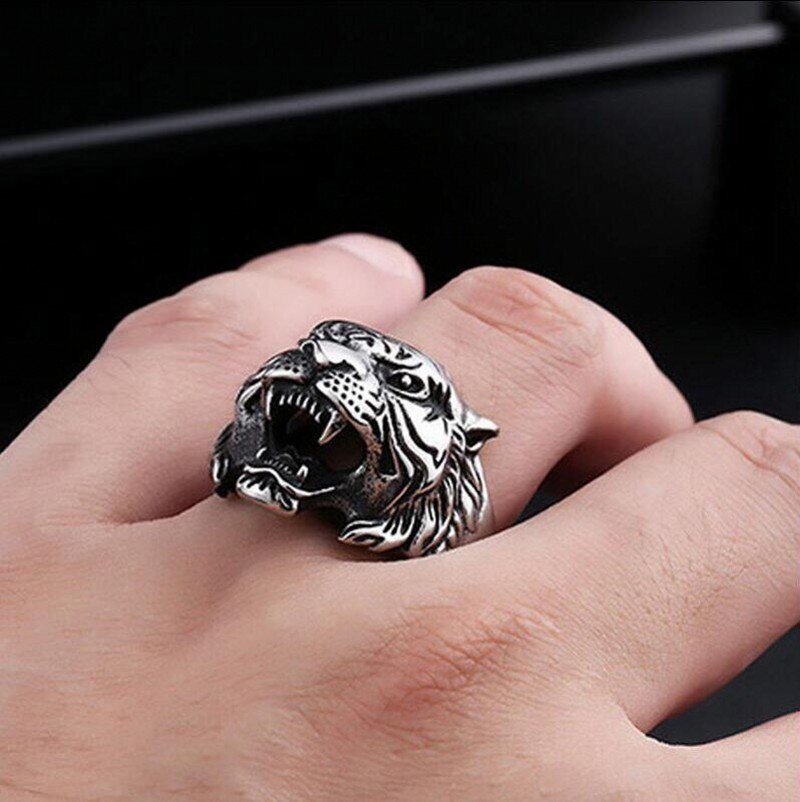 Inner Beast Tiger Ring - SteelPunks