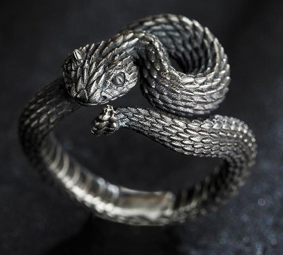 Serpent Collection - Basilisk Ring - SteelPunks