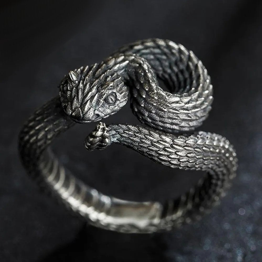 Serpent Collection - Basilisk Ring - SteelPunks