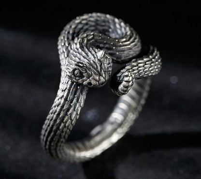 Serpent Collection - Basilisk Ring - SteelPunks